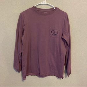 Long Sleeve Plum Ivory Ella Tee shirt